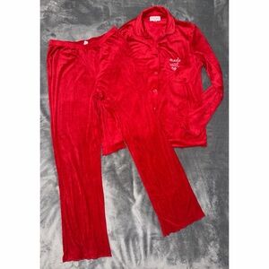 ❤️ Laura Ashley Soft Ribbed Pajama Set